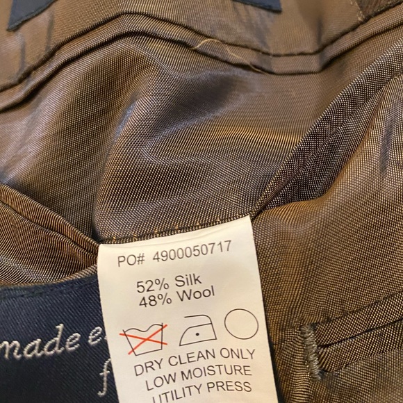 RALPH LAUREN Blazer (44, Brown/Tartan, Silk/Wool) - Picture 4 of 6